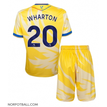 Billige Fotballdrakt Crystal Palace Adam Wharton #20 Replika Bortedraktsett Barn 2024-25 Kortermet (med bukser)